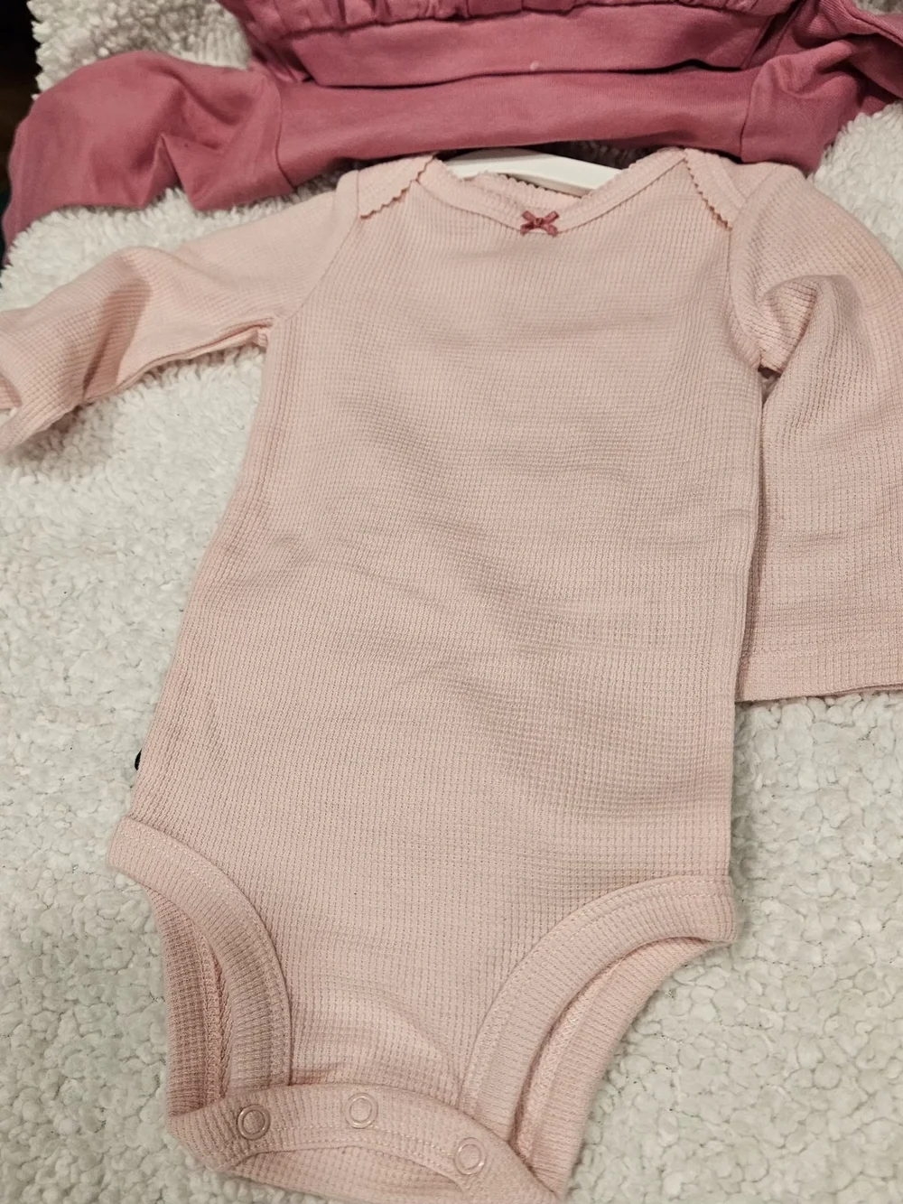 NWT Carter’s Baby Girl 3-Piece Puppy Outfit Set Pink Floral 6M